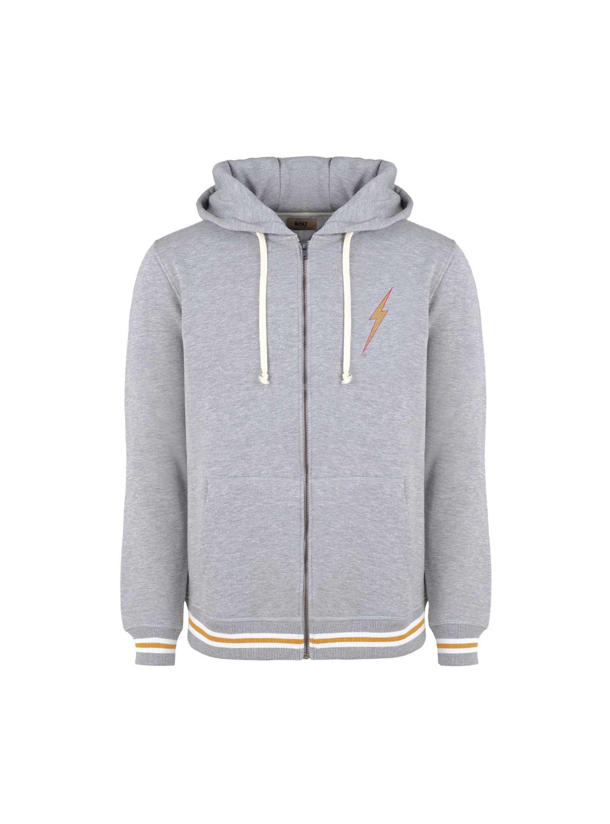 Lightning Bolt - REGULAR ZIP HOODIE WITH FRONT AND BACK PRINT - 19WMAZIP003S19000S