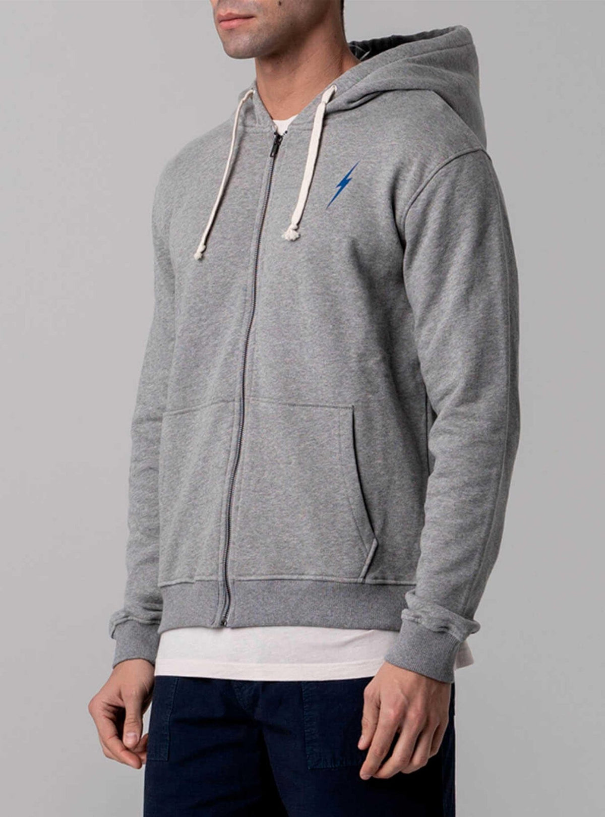 Lightning Bolt - REGULAR ZIP HOODIE WITH FRONT AND BACK PRINT - 99AMAZIP004S19000S
