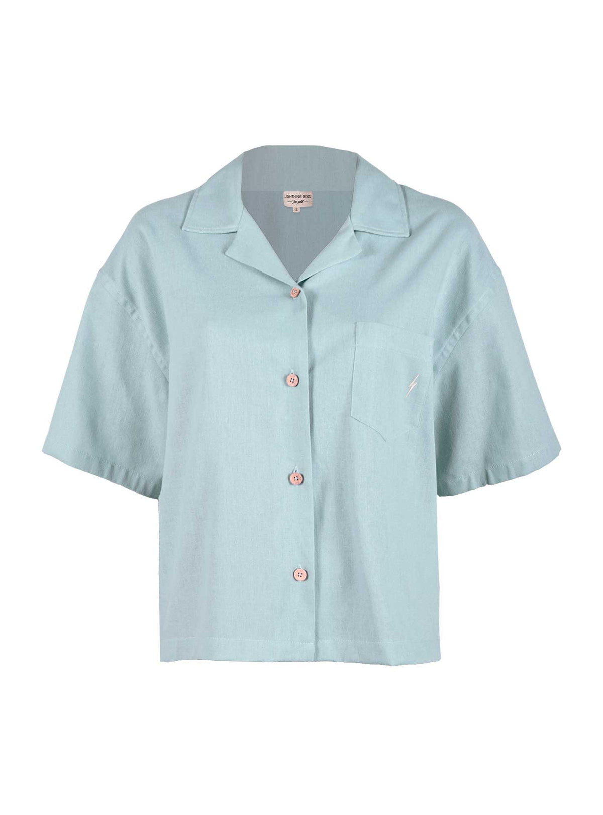 Lightning Bolt - SHORT SLEEVED HAWAIIAN COLLAR SHIRT - 24SWOSHI001B63000S