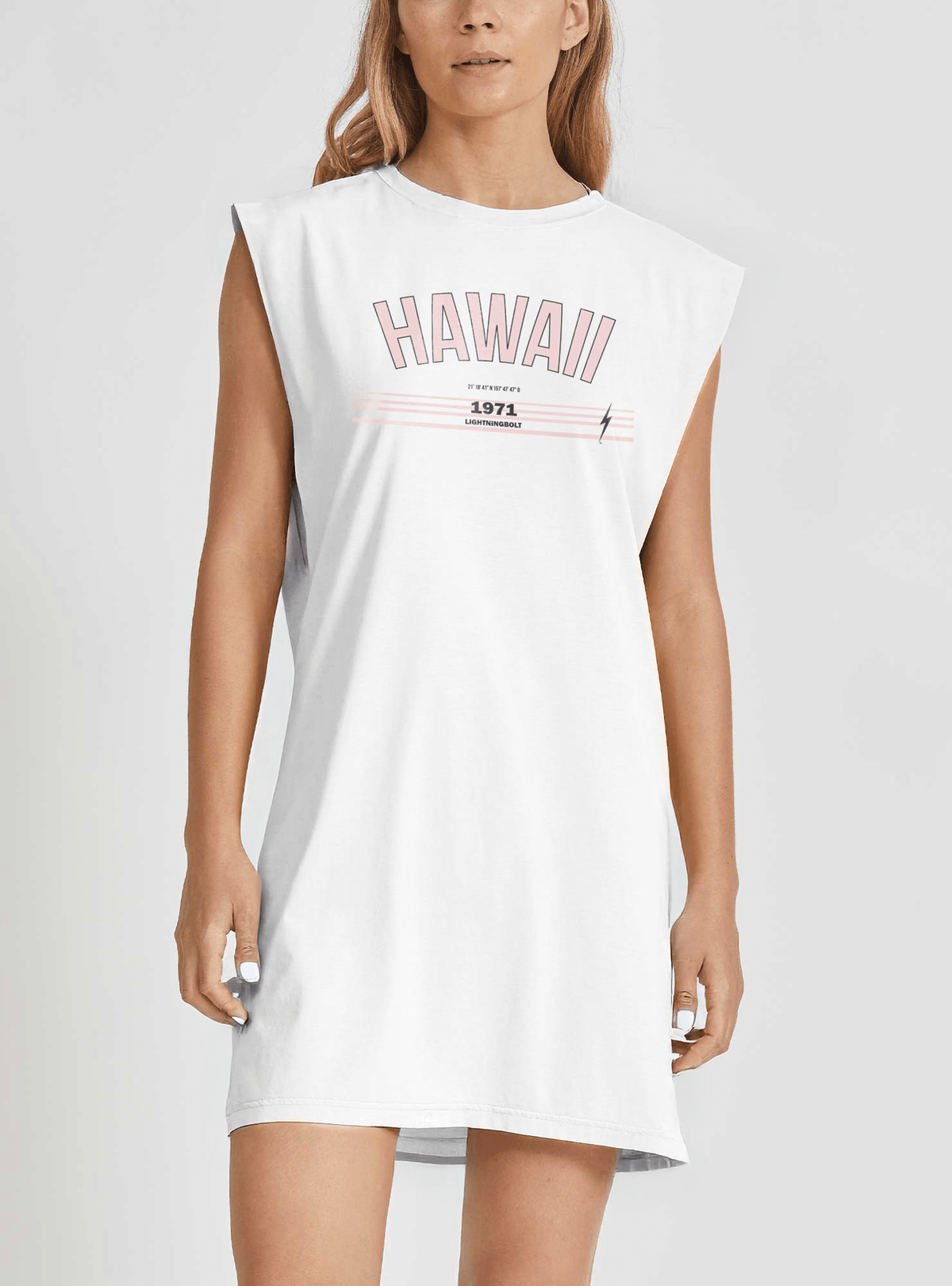 Lightning Bolt - SLEEVELESS T-SHIRT DRESS - 23SWODRE006W03000S