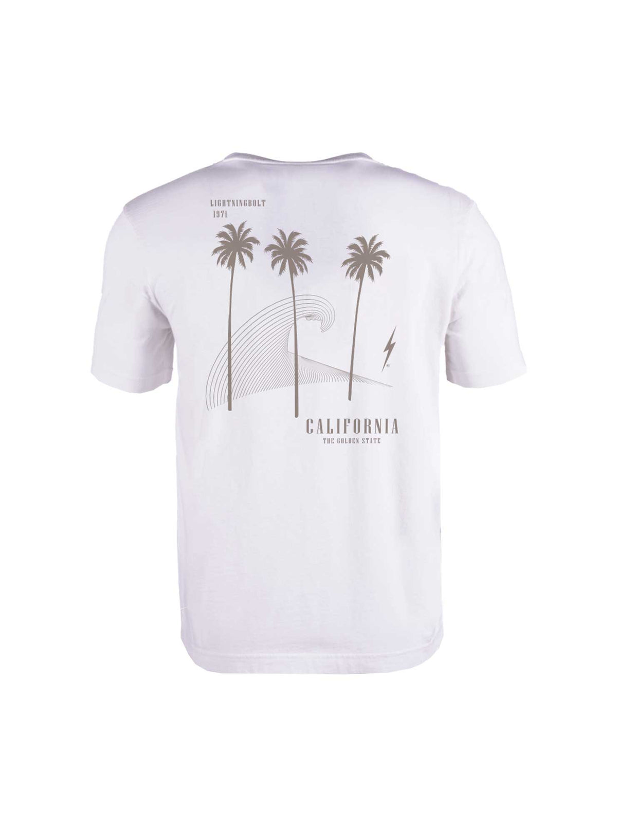 Lightning Bolt - SQUARE T - SHIRT WITH FRONT AND BACK PRINT - 24SMATST020W03000S
