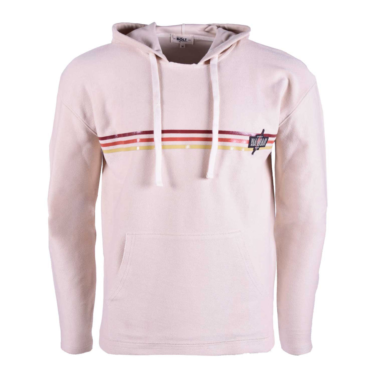 Lightning Bolt - STRIPED FRONT REGULAR HOODIE - 24SMASWH003W10000M