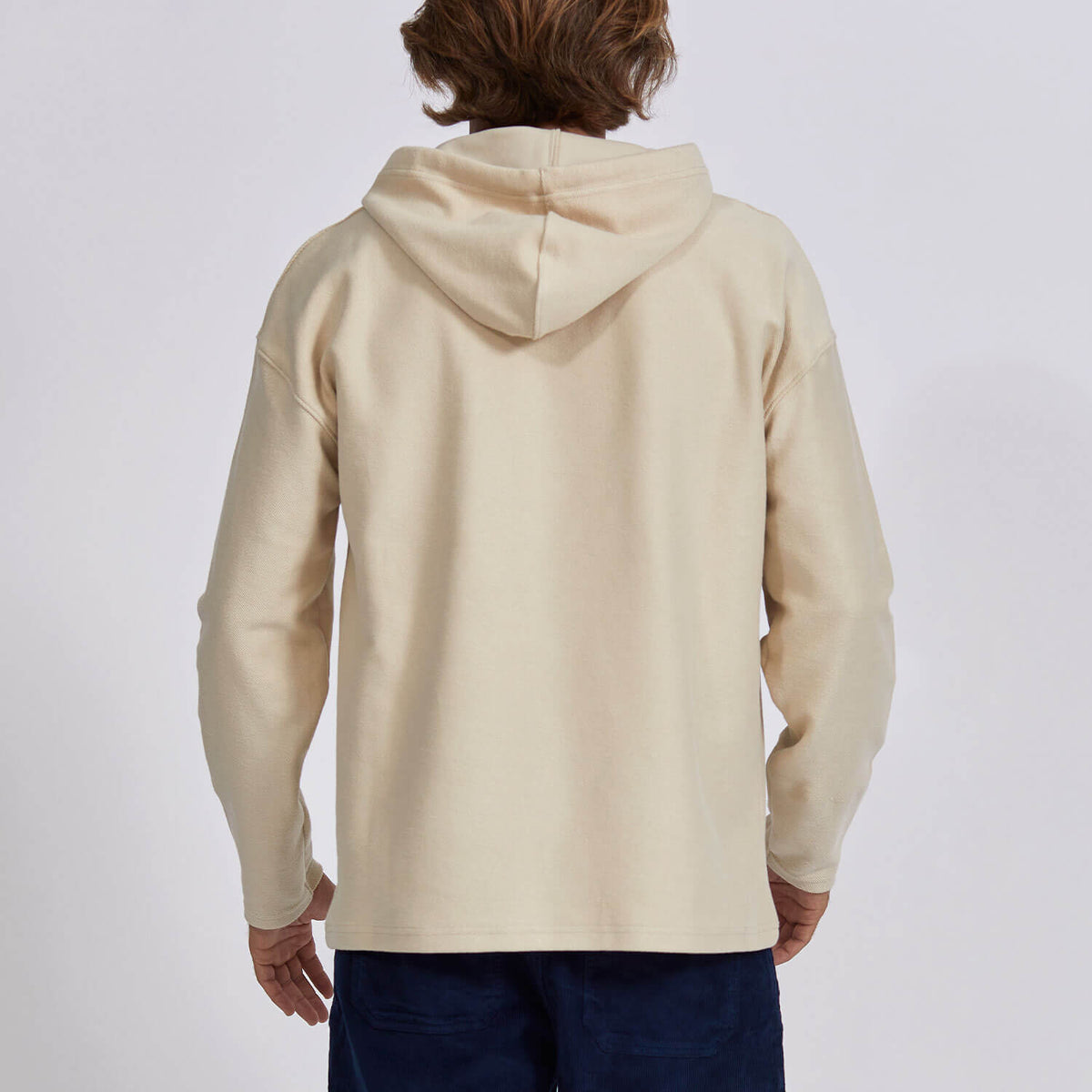 Lightning Bolt - STRIPED FRONT REGULAR HOODIE - 24SMASWH003W10000M