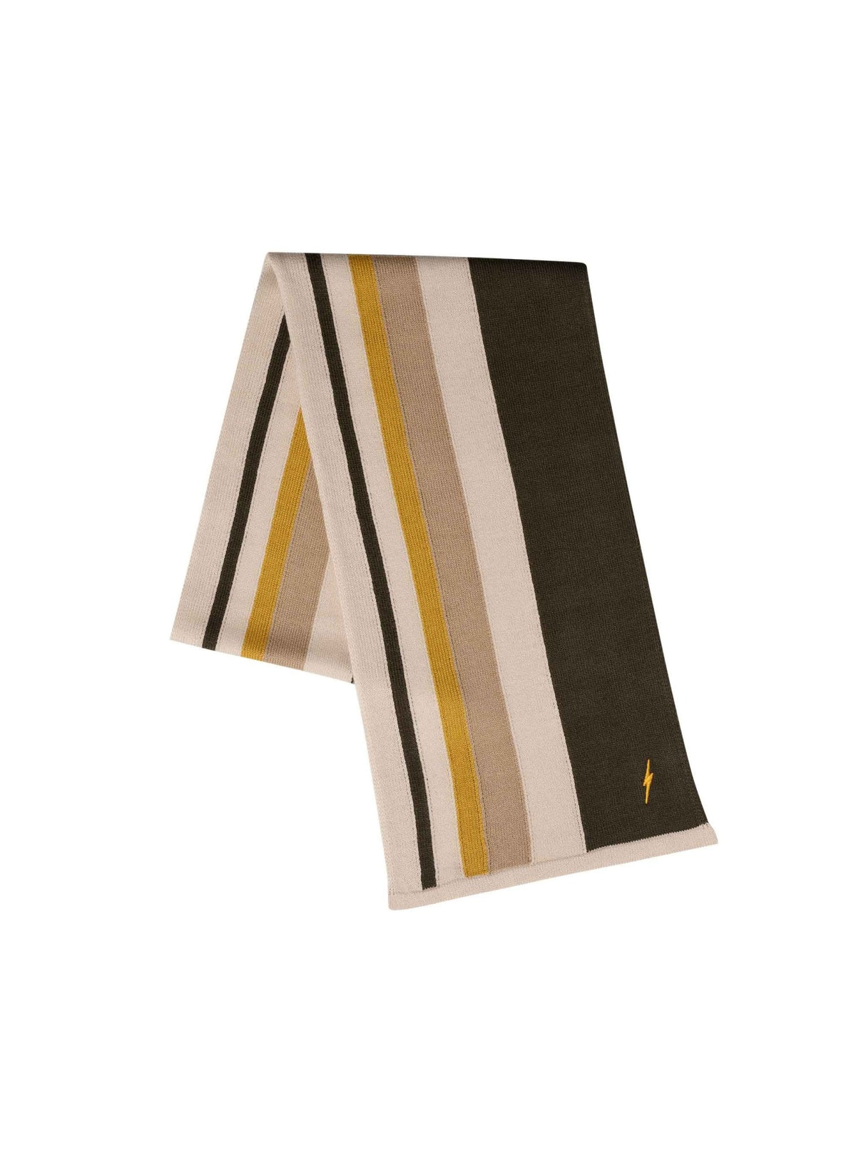 Lightning Bolt - STRIPED KNITTED SCARF - 24WMASCF001G18UNIQ