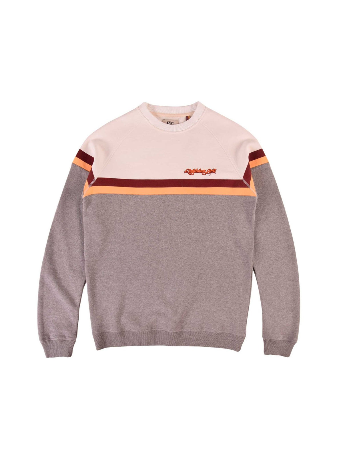 Lightning Bolt - SWEATSHIRT COLOR BLOCK AND FRONT PRINT - 20SMASWE011W00000S