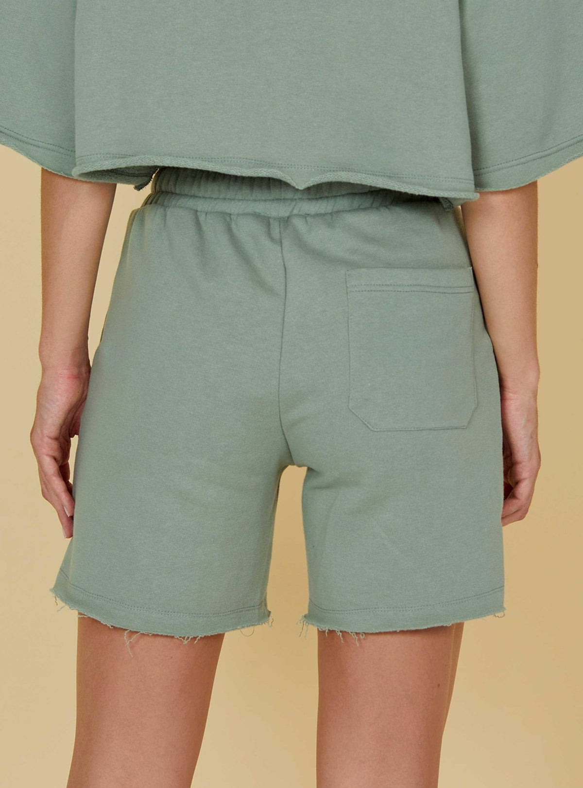 Lightning Bolt - SWEATSHORT WITH RAW HEMS - 23SWOSSH001G15000S
