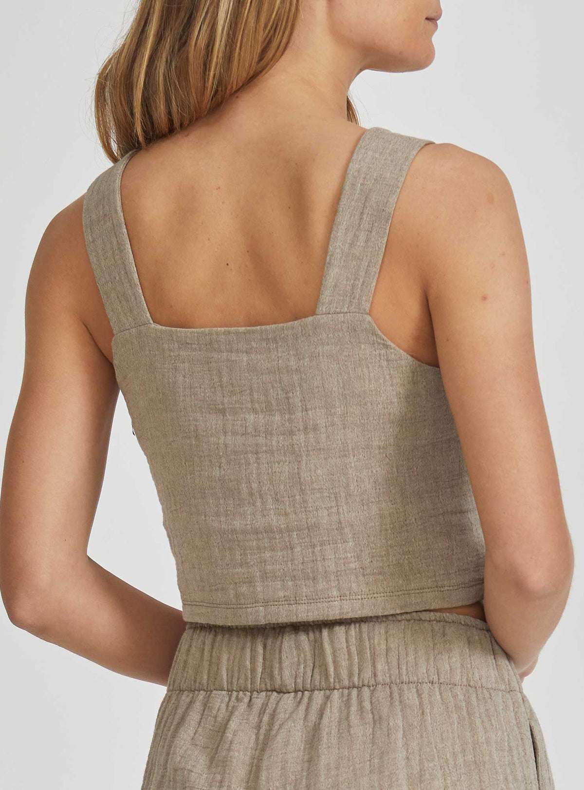 Lightning Bolt - TEXTURED CROP TOP - 24SWOTOP003N10000S