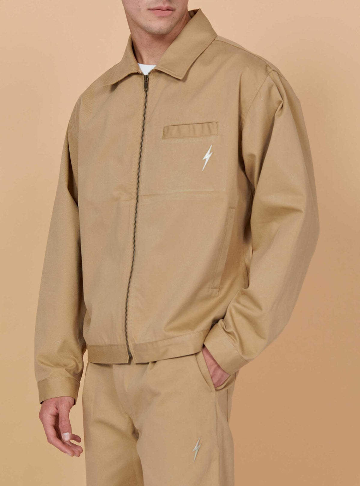 Lightning Bolt - TWILL JACKET - 23SMAZIB003N28000S