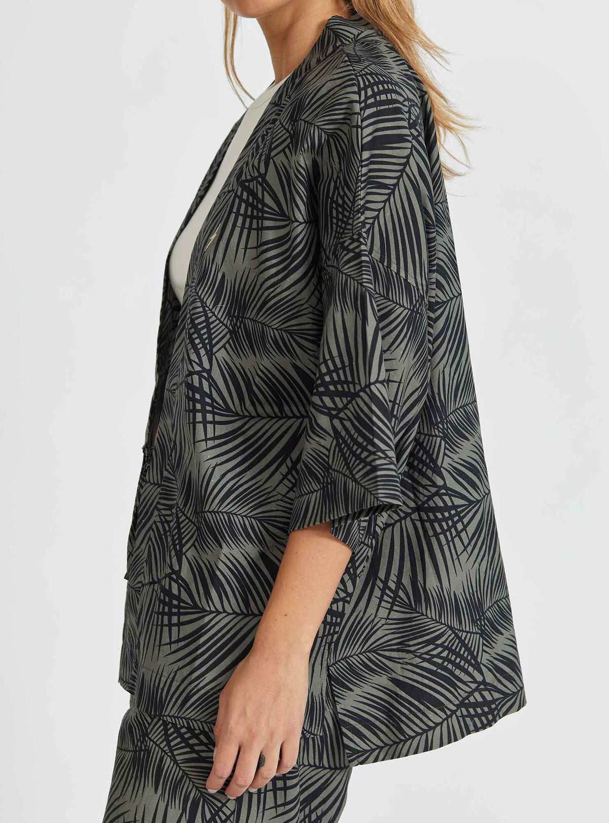 Lightning Bolt - WOMEN'S LINEN KIMONO - 24SWOKIM006G06UNIQ