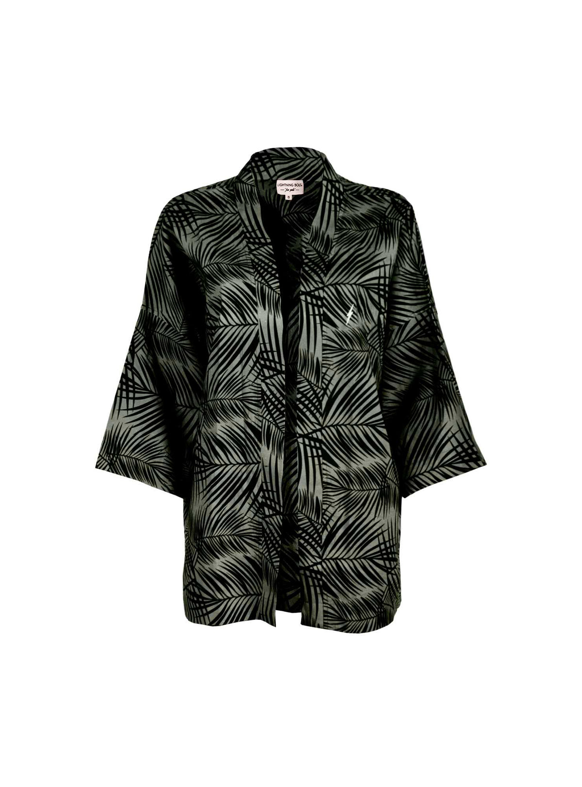 Lightning Bolt - WOMEN'S LINEN KIMONO - 24SWOKIM006G06UNIQ