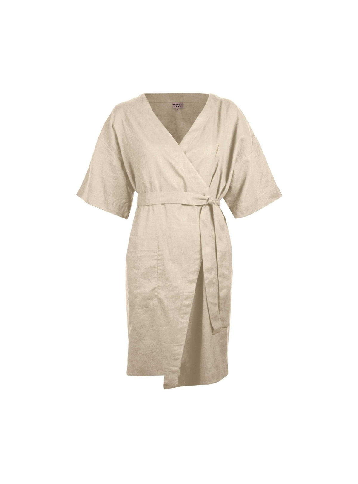 Lightning Bolt - WRAPOVER LINEN DRESS - 23SWODRE004W10000S