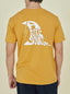Regular Organic-Cotton T-shirt with Front and Back Print - Lightning Bolt
