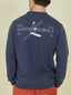 Regular Sweatshirt with Front and Back Print - Lightning Bolt