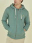 Regular Zip Hoodie with Front and Back Print - Lightning Bolt