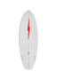 MATTE HYBRID SURFBOARD WHITE