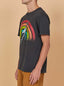 Lightning Bolt | Regular Rainbow Organic-Cotton T-Shirt