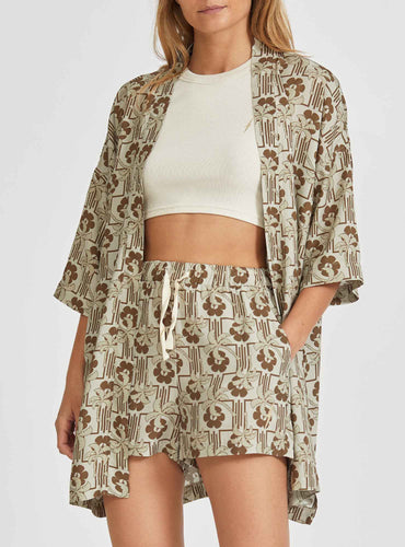 Lightning Bolt - ALLOVER PRINTED KIMONO IN VISCOSE - 24SWOKIM002W10000S