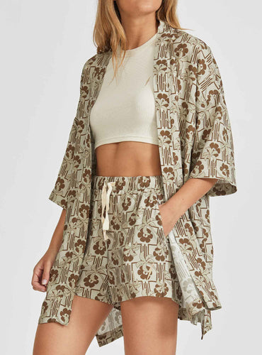 Lightning Bolt - ALLOVER PRINTED KIMONO IN VISCOSE - 24SWOKIM002W10000S