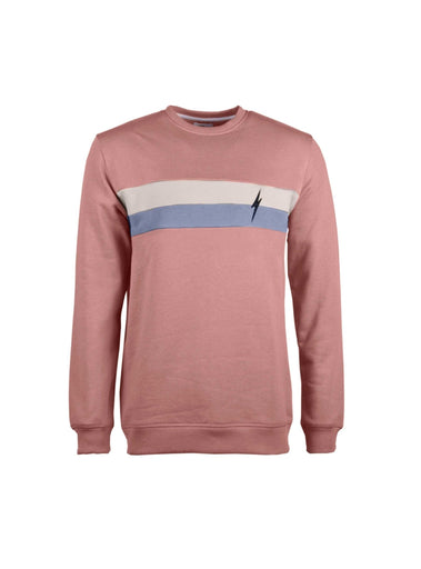 Lightning Bolt - COLOR BLOCK REGULAR SWEATSHIRT - 23SMASWE004P17000S