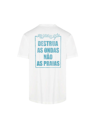 Lightning Bolt - DESTRÓI AS ONDAS NÃO AS PRAIAS T - SHIRT - 99AMATST018W0300XS