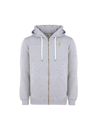 Lightning Bolt - ESSENTIAL FLEECE HEATHER ZIP HOODIE - 99AMAZIP001S19000S