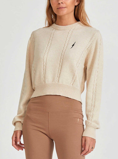 Lightning Bolt - KNITTED SWEATER - 23WWOKNT001W10000S
