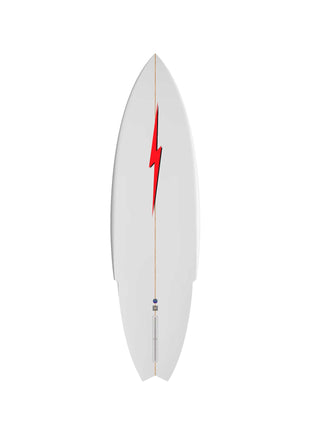 Lightning Bolt - MATTE STINGER WHITE - 20AUNSBD302WWR06.0