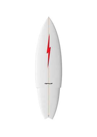 Lightning Bolt - MATTE STINGER WHITE - 20AUNSBD302WWR06.0