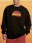 Lightning Bolt - OVERSIZE SWEATSHIRT WITH FRONT PRINT - 22WMASWE004K01000S