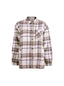 Lightning Bolt - OVERSIZED COTTON FLANNEL OVERSHIRT - 23WWOOVS001W03000S