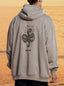 Lightning Bolt - OVERSIZED ZIP HOODIE WITH FRONT AND BACK PRINT - 22WMAZIP002S19000S