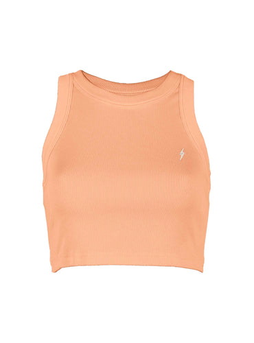 Lightning Bolt - PLAIN SLEEVELESS CROP TOP - 24SWOTOP006R28000S