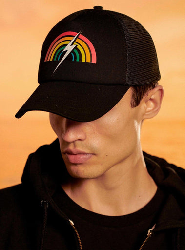 Lightning Bolt - RAINBOW TRUCKER CAP - 99AMACAP010K0100ML