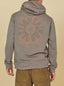 Lightning Bolt - REGULAR HOODIE WITH FRONT AND BACK PRINT - 23SMASWH004S18000S