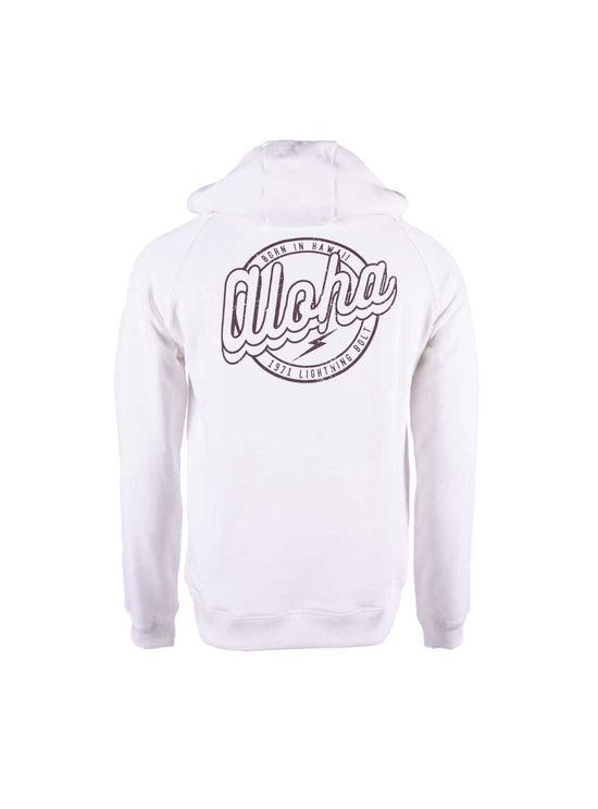 Lightning Bolt - REGULAR HOODIE WITH FRONT AND BACK PRINT - 24SMASWH016W03000S