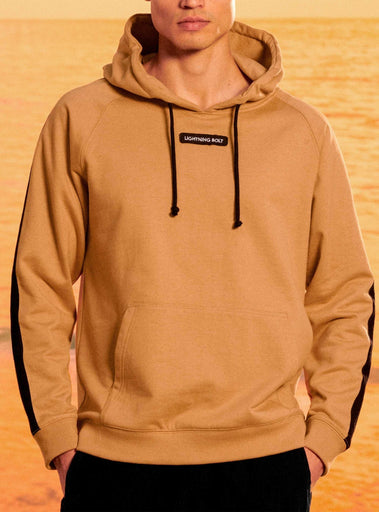 Lightning Bolt - REGULAR HOODIE WITH FRONT PATCH - 22WMASWH001N32000S