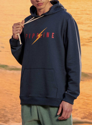 Lightning Bolt - REGULAR HOODIE WITH FRONT PRINT - 22WMASWH005B49000S