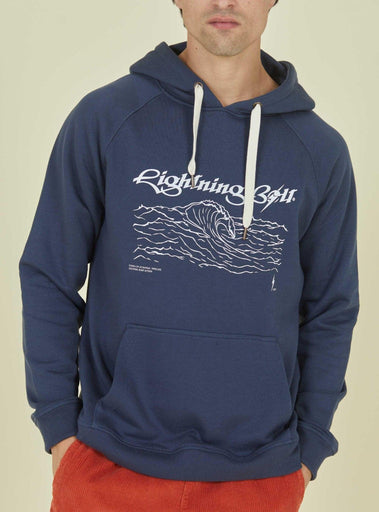 Lightning Bolt - REGULAR HOODIE WITH FRONT PRINT - 23WMASWH001B27000S