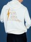 Lightning Bolt - REGULAR ORGANIC - COTTON HOODIE WITH FRONT AND BACK PRINT - 23SMASWHC01W03000S