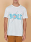 Lightning Bolt - REGULAR ORGANIC - COTTON T - SHIRT WITH FRONT PRINT - 99OMATSTU07W03000S