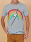 Lightning Bolt - REGULAR RAINBOW RECYCLED COTTON T - SHIRT - 99OMATSTU02S12000S