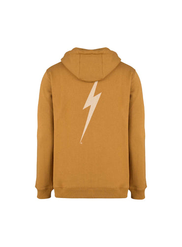 Lightning Bolt - REGULAR RECYCLED-COTTON HOODIE WITH FRONT AND BACK PRINT - 99AMASWH009Y27000S