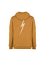 Lightning Bolt - REGULAR RECYCLED - COTTON HOODIE WITH FRONT AND BACK PRINT - 99AMASWH009Y27000S