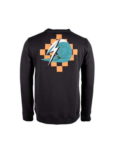 Lightning Bolt - REGULAR SWEATSHIRT WITH FRONT AND BACK PRINT - 24SMASWE008K04000S