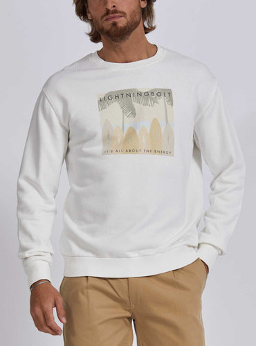 Lightning Bolt - REGULAR SWEATSHIRT WITH FRONT PRINT - 24SMASWE016W03000S