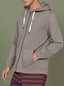 Lightning Bolt - REGULAR ZIP HOODIE WITH EMBROIDERY ON THE BACK - 23SMAZIP004S18000S