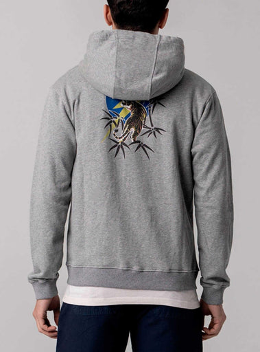 Lightning Bolt - REGULAR ZIP HOODIE WITH FRONT AND BACK PRINT - 99AMAZIP004S19000S