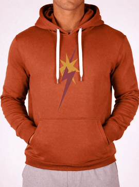 Lightning Bolt - STAR BOLT - INSPIRED HOODIE REGULAR WITH FRONT PRINT - 23WMASWH005N27000S