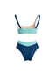 Lightning Bolt - TWO - TONE BIKINI WITH HIGH - WAISTED BRIEFS - 23SWOBIK001B30000S