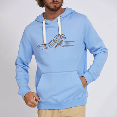 Lightning Bolt - WAVE FRONT PRINT REGULAR HOODIE - 24SMASWH005B77000M